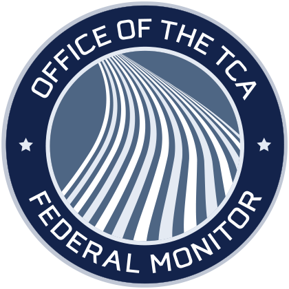 Logo of the Office of the TCA Federal monitor